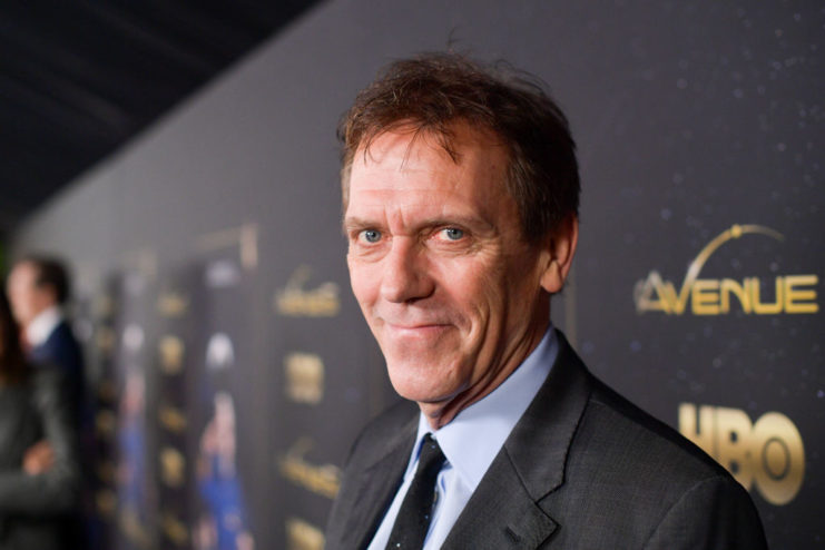 Hugh Laurie smiling