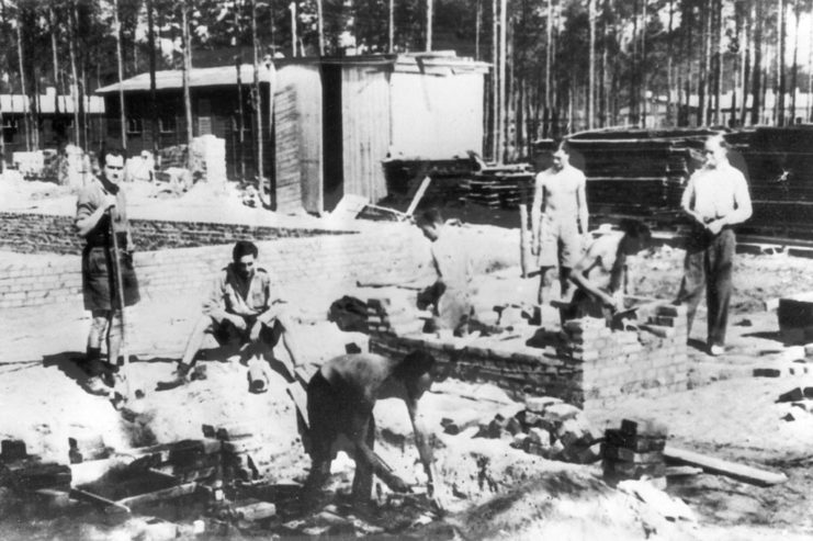 Captured RAF soldiers at Stag Luft III