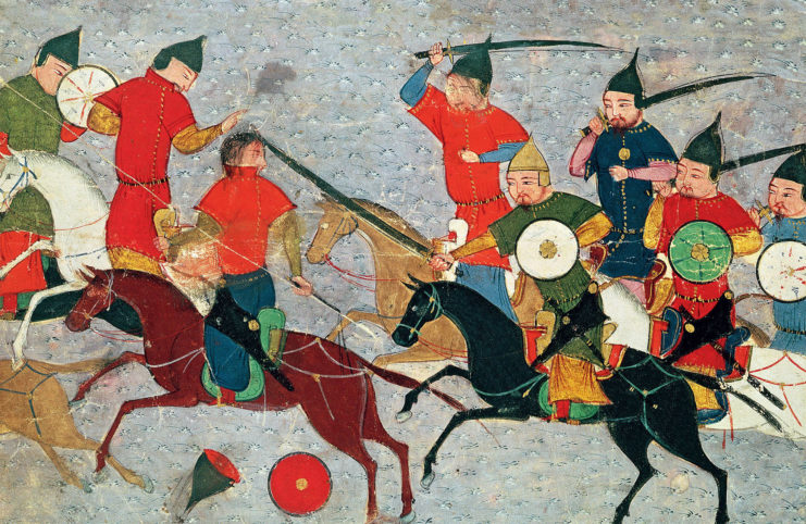 Genghis Khan in Battle