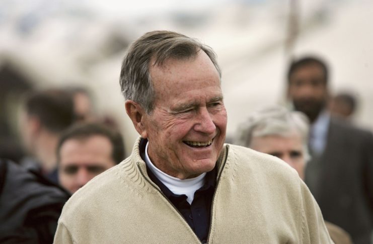 George H.W. Bush in Pakistan
