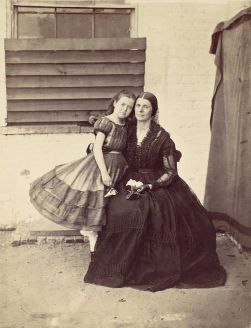 Rose Greenhow and Daughter in Prison