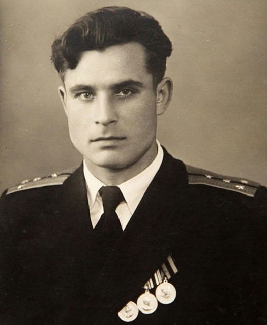 Military portrait of Vasili Arkhipov