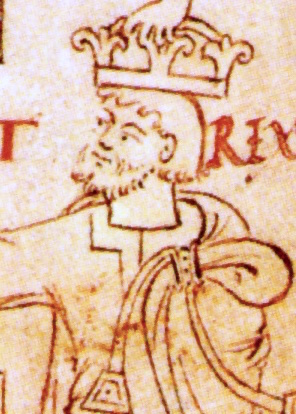 A portrait of King Canute from 1031