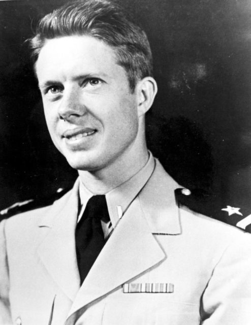 US Navy portrait of Jimmy Carter