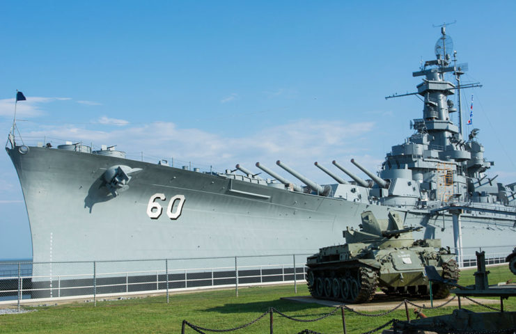 =USS Alabama displayed at Battleship Memorial Park