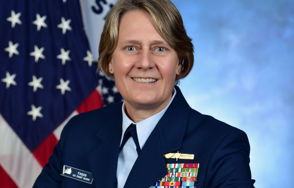 Military portrait of Linda Fagan