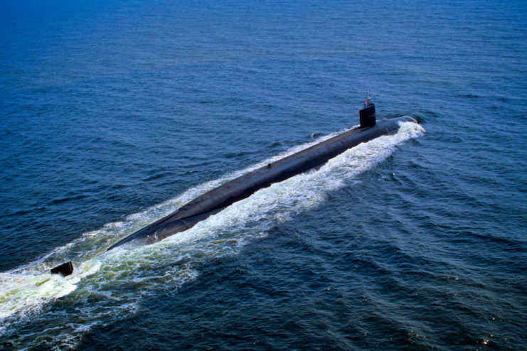 USS Pennsylvania (SSBN-735) at sea