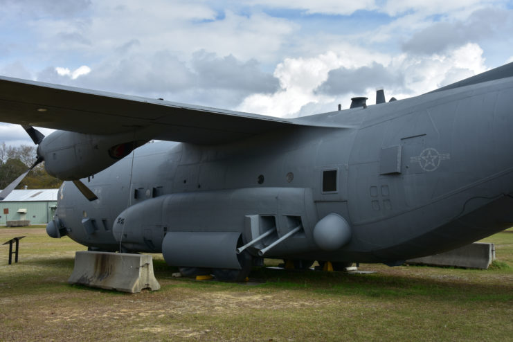 Grounded Lockheed AC-130A Spectre