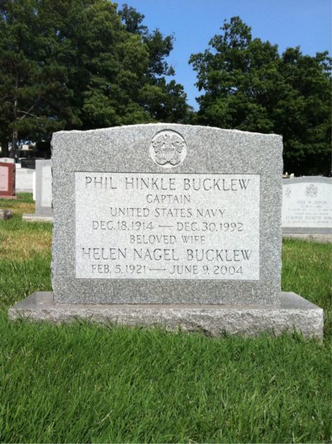 Phil Bucklew's gravestone