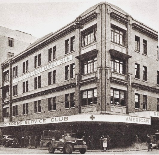 Exterior of the Red Cross Service Club