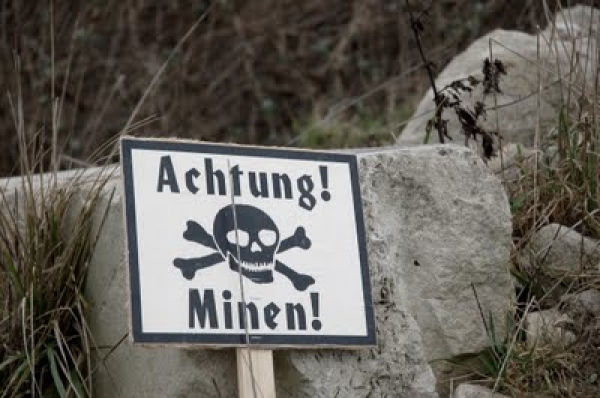 Denmarks left over WWII German Minefields