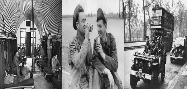 GI Living in Britain during WWII.