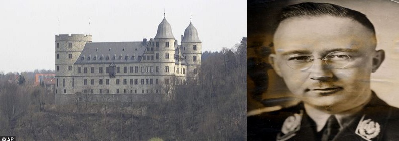 Wewelsburg Castle, Heinrich Himmler's Spiritual Home and the Schutzstaffel's (SS) headquarters.