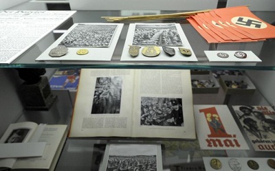 some of the SS artifacts found in the museum.