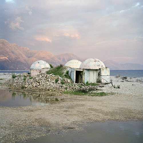 The above-ground bunkers of Albania numbered to over 700,000 built during Albanian dictator Enver Hoxha's 40-year rule. (Photo Credit: David Galjaard)