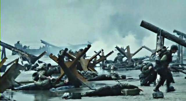 War is Hell: Still from Saving Private Ryan