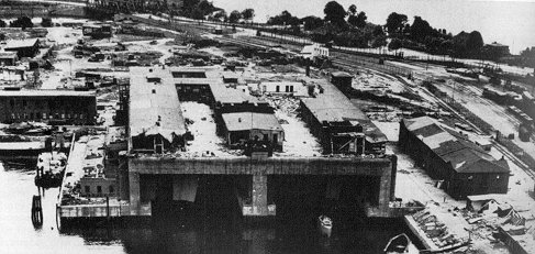 Elbe II bunker in 1945