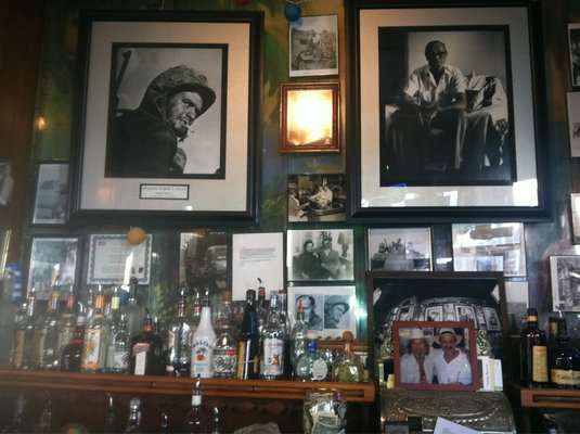 Evangelo's, the bar Angelo Klonis put up in 1969 and is still open until today in Santa Fe. The bar is filled with the late WWII vet's memorabilia.