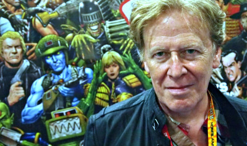 Comic writer Pat Mills