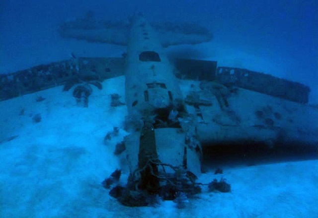 sunken bombers