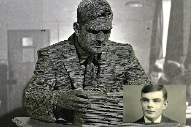 Alan Turing Sculpture