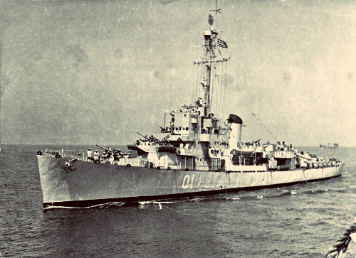 USS Slater in its WWII days