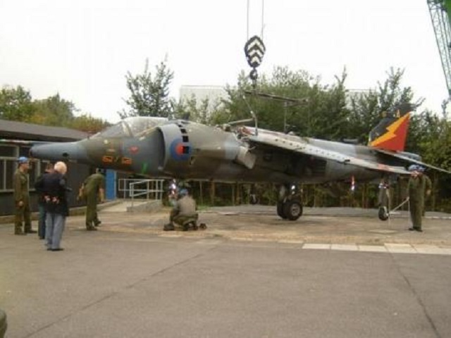 Harrier jet