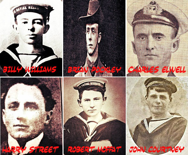 The six Australian servicemen who died in WWI's Battle of Bita Paka