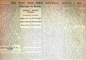 WWI outbreak