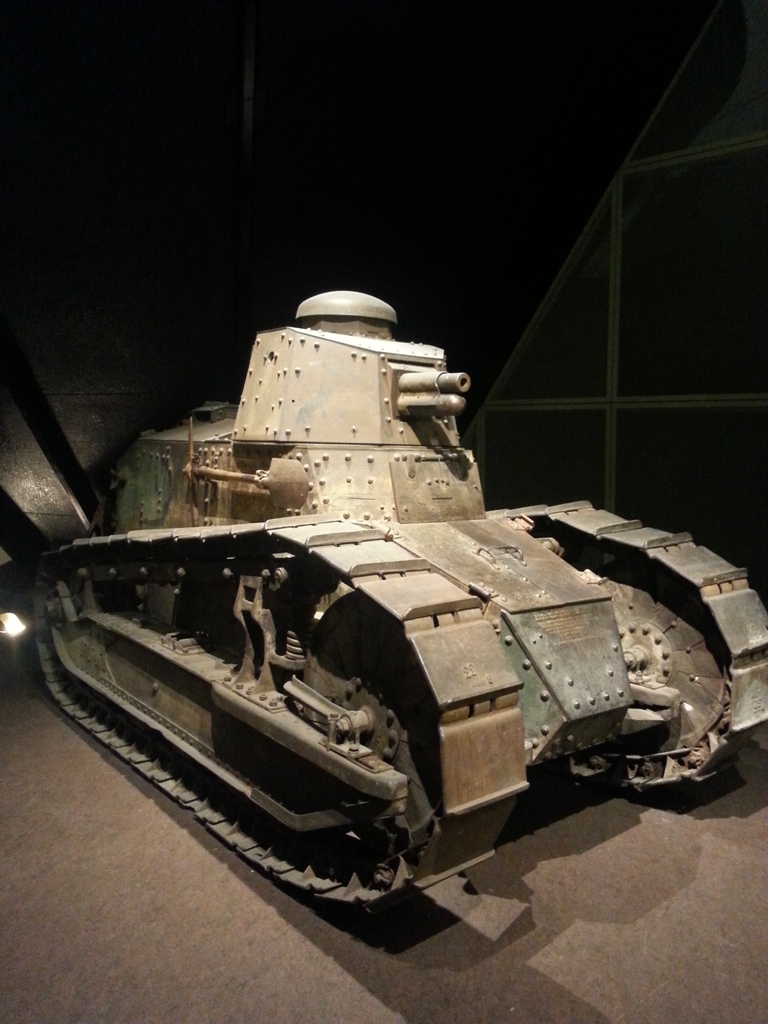 This French-made Renault FT17 tank was built in 1917 and was of the type used by both French and American forces during the war. It is now on display in the National World War I Museum.   Courtesy/Jeremy P. Ämick