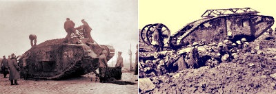Female tank (left) and Male tank (right)