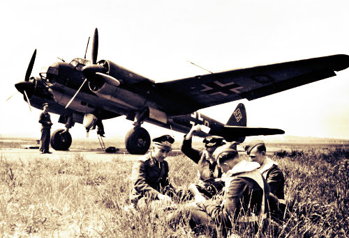 A German Junker 88 DR1 (Ju 88) during the Second World War. (Photo Credit: Wikipedia)