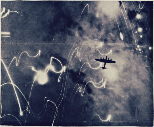 The Allies dropped 2.7 million tons of explosives in Germany durig the Second World War. (Pictured: The Hamburg Raid, c. 1943)