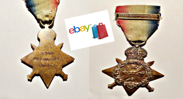 Lost WWI Medal Turns Up on eBay