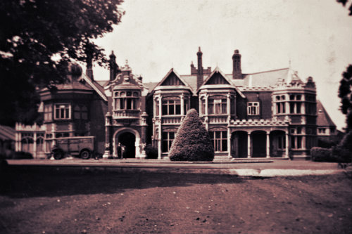 Bletchley Park during WWII