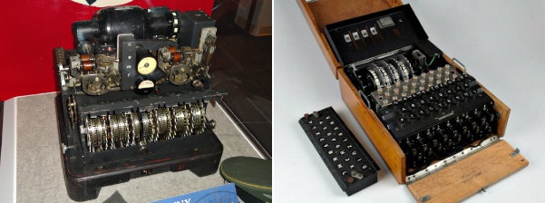 The enigma machine and the Lorenz SZ40 device