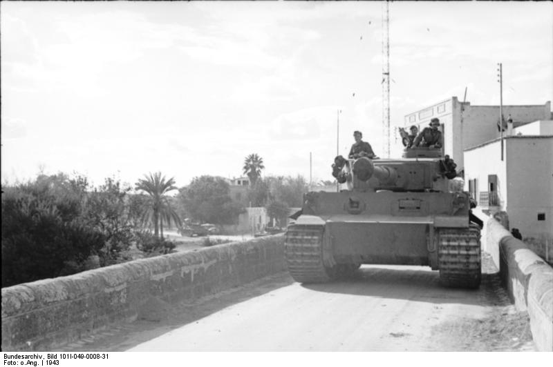 Tunesien, Panzer VI (Tiger I)
