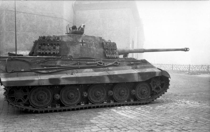 Budapest, Panzer VI (Tiger II, Königstiger)