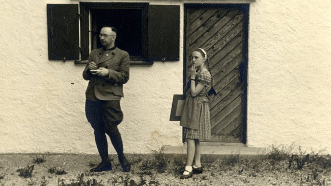 Himmler and his daughter