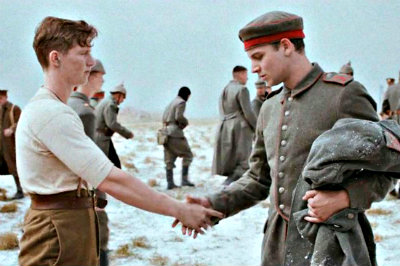 Sainsbury's Christmas ad this year centers on the century-old Christmas truce.