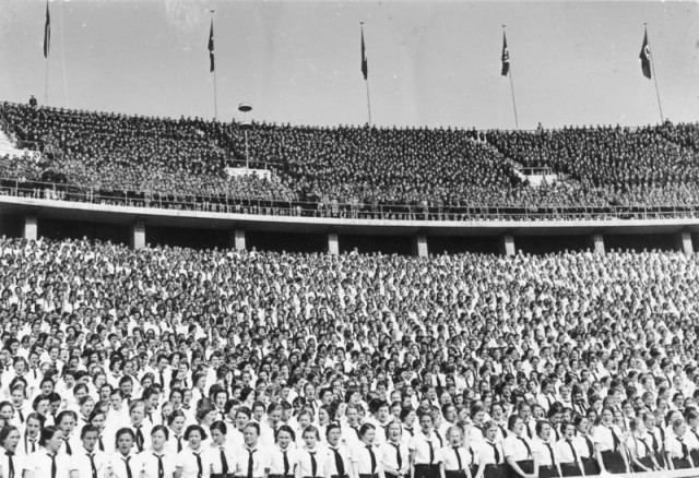 Berlin, Olympiastadion, HJ-Kundgebung