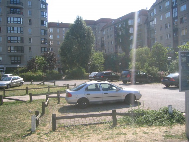 Present day location of the  Fuhrerbunker