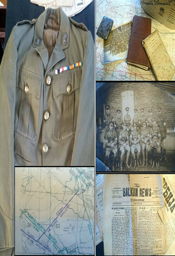 Items Found Inside the WWI Officer's Trunk