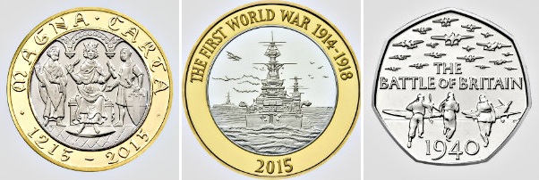 New 2015 Coins