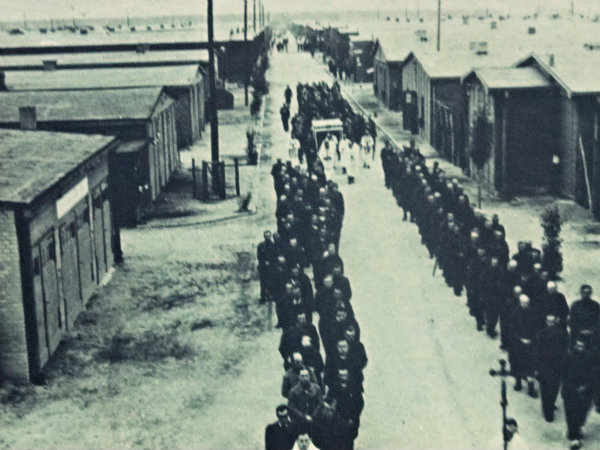 Poland's Stalag VIII-B where Robbie Clark was interred.