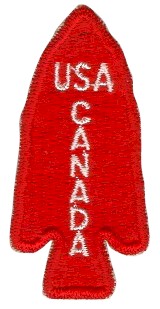Shoulder sleeve patch of the 1st Special Service Force.