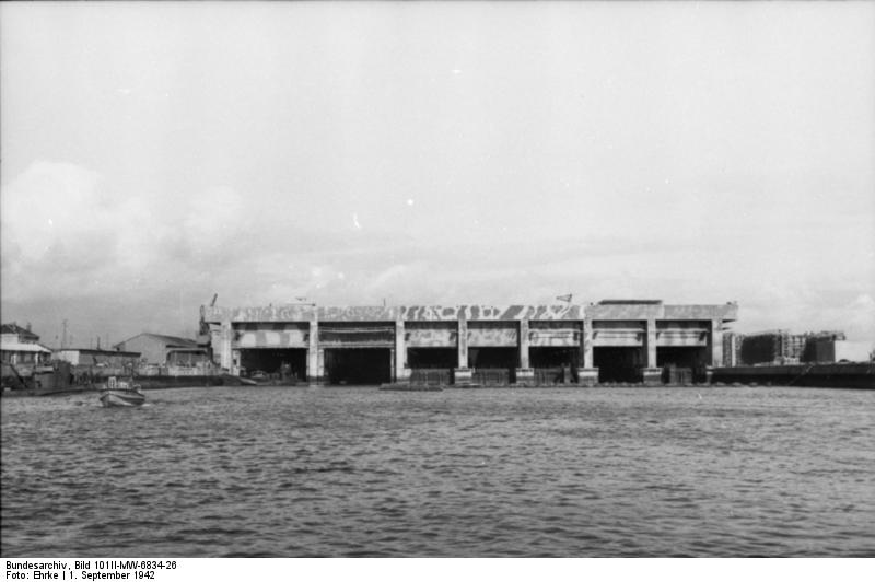 Frankreich, U-Boot-Bunker