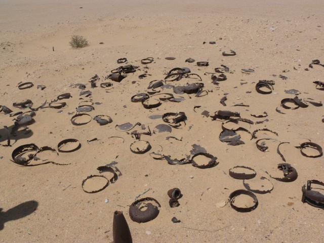 Mines near El Alamein - warrelics.eu
