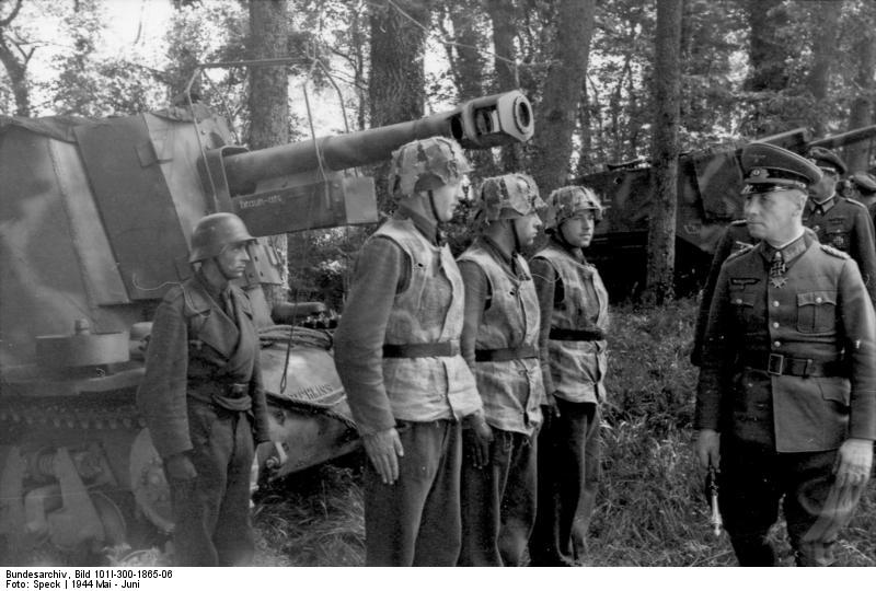 Frankreich, Rommel bei 21. Pz.Div.