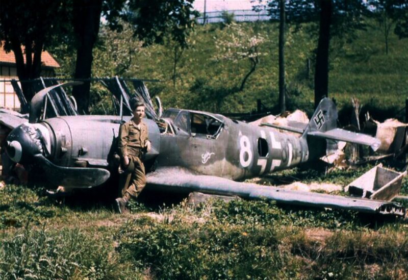 Bf-109K-4R3-9.JG3-White-8-Gabi-abandoned-Germany-April-1945